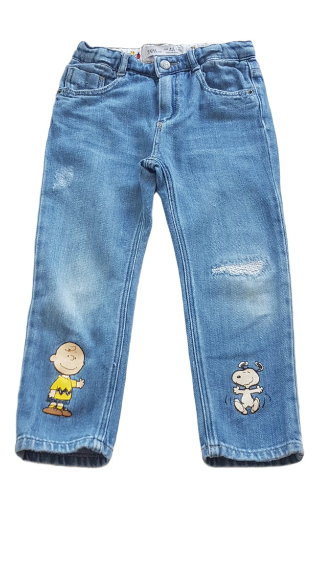 ZARA PEANUTS KISFIÚ FARMERNADRÁG Hover Image
