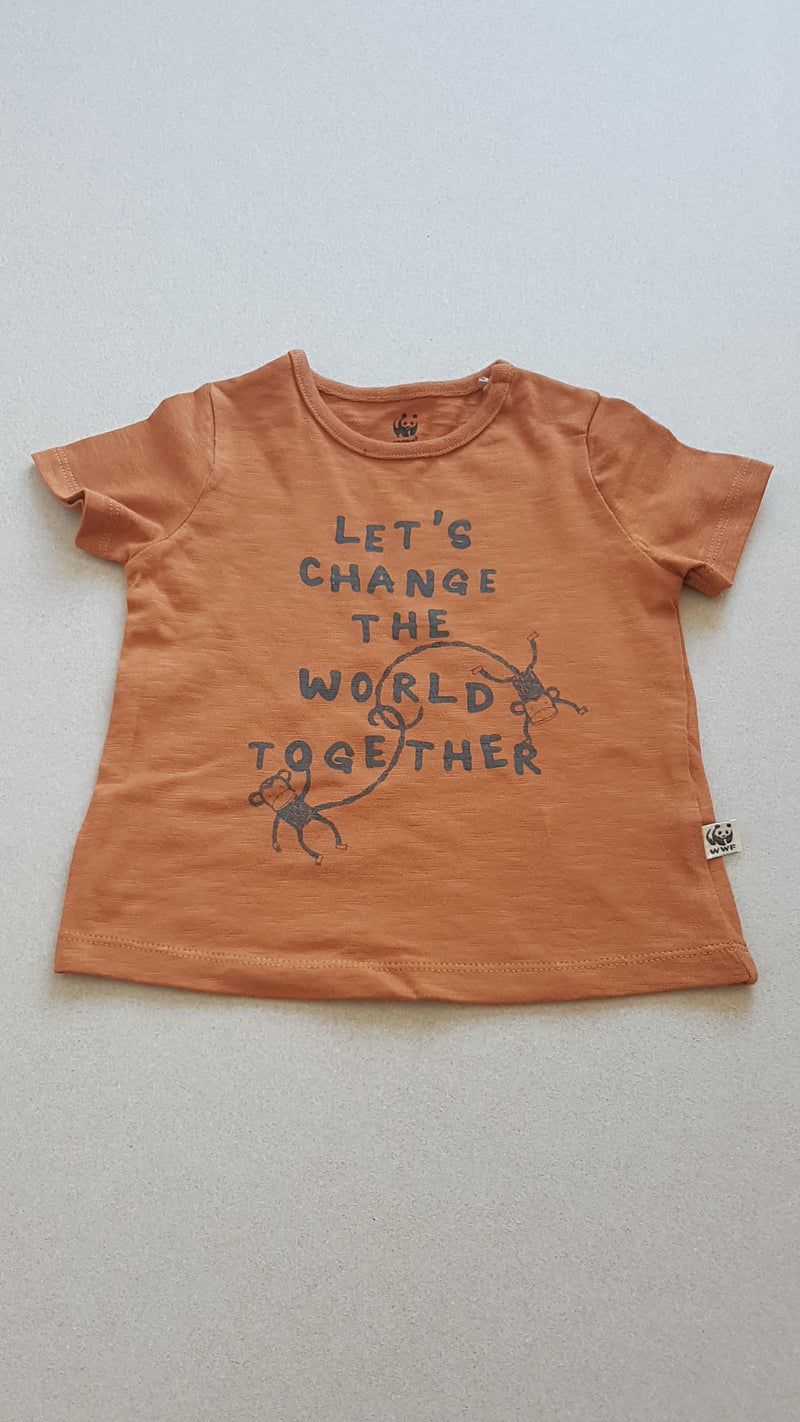 F&F KIDS ORGANIKUS PAMUT KISFIÚ PÓLÓ