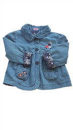 F&F KIDS PUHA FARMER KISLÁNY KABI