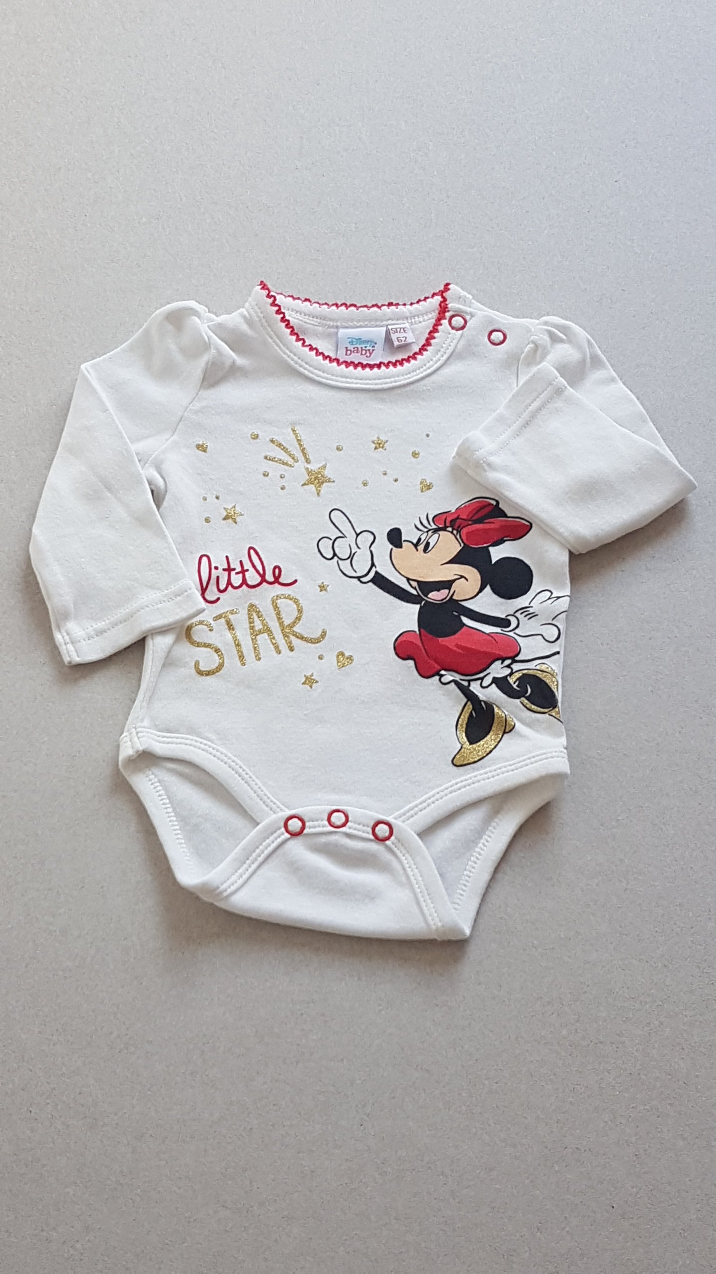 ÚJ DISNEY BABY MINNIE MOUSE KISLÁNY BODY