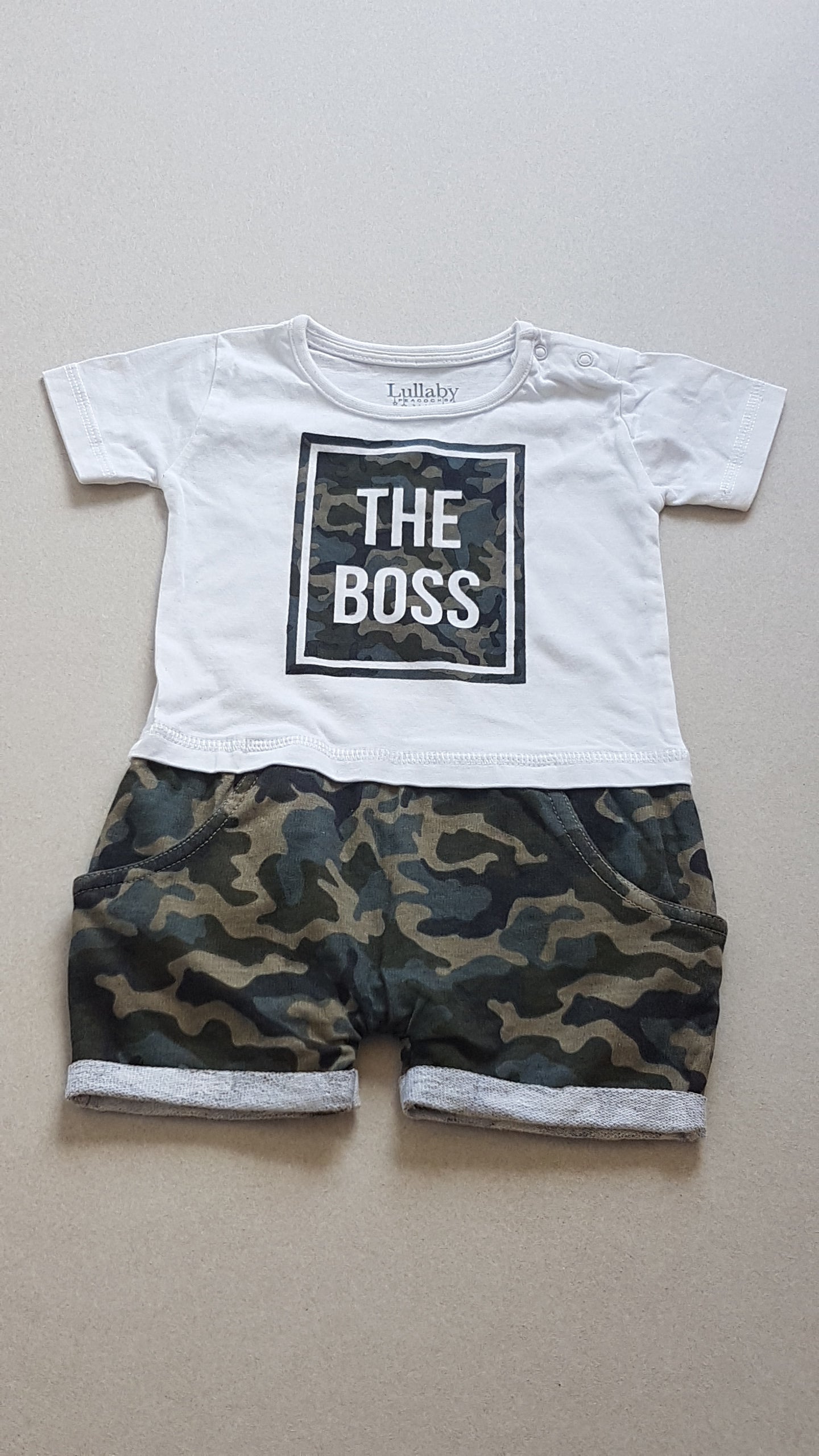 LULLABY VAGÁNY  KISFIÚ PLAYSUIT