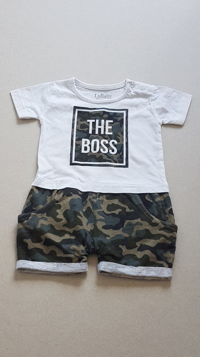 LULLABY VAGÁNY  KISFIÚ PLAYSUIT Hover Image