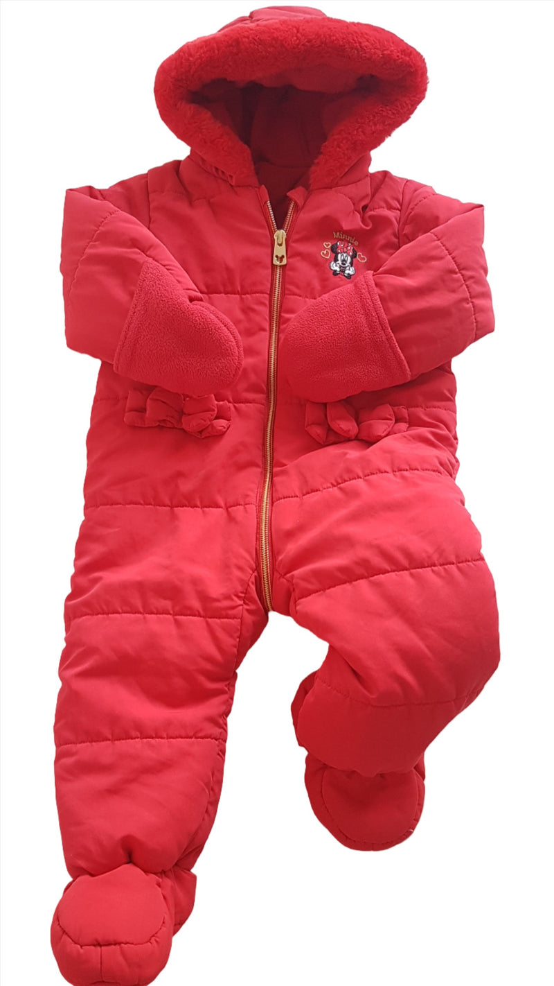 GEORGE DISNEY MINNIE MOUSE VASTAG, KISLÁNY OVERÁL