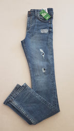 CÍMKÉS MATALAN SUPER SKINNY KISLÁNY FARMER NACI ÁLLITHATÓ GUMIS DERÉKRÉSSZEL