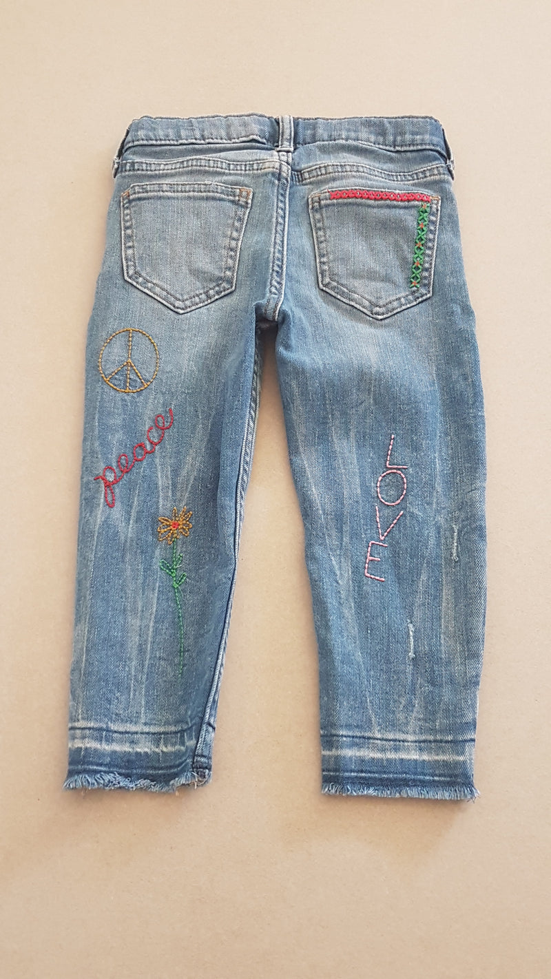 GAP KISLÁNY FARMER NADRÁG ÁLLÍTHATÓ GUMIS DERÉKRÉSSZEL