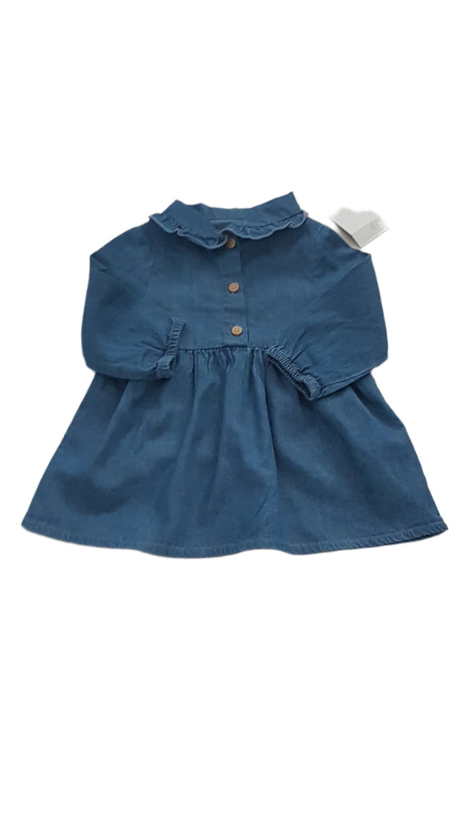CÍMKÉS PRIMARK FARMERHATÁSÚ KISLÁNYRUHA Hover Image