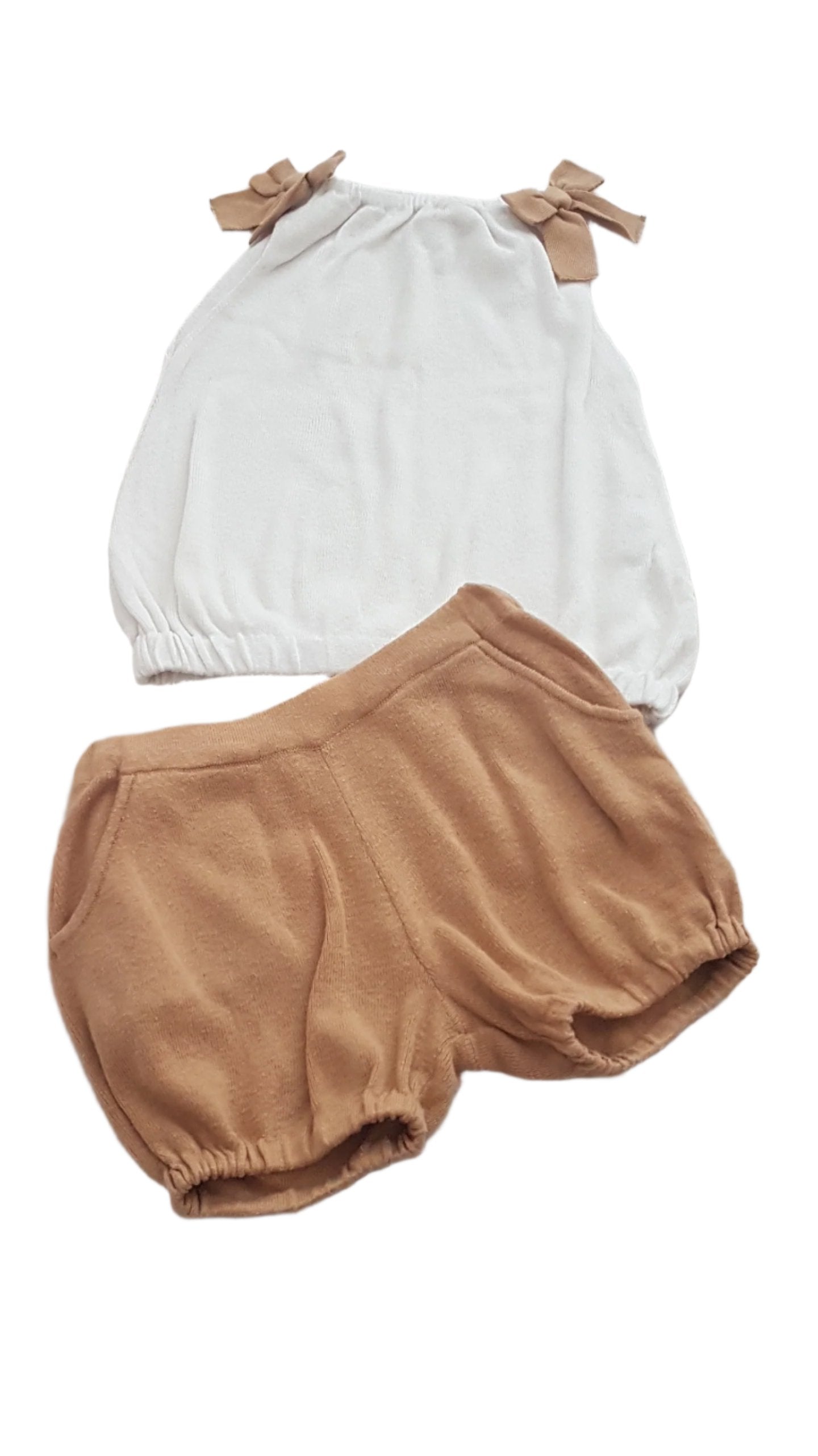 ZARA BABY VÉKONY KÖTÖTT KISLÁNY SZETT