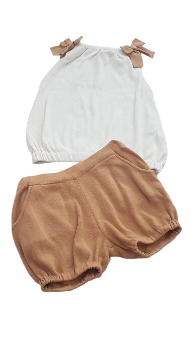 ZARA BABY VÉKONY KÖTÖTT KISLÁNY SZETT Hover Image