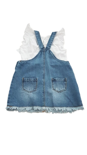 CÍMKÉS PRIMARK KANTÁROS, KISLÁNY  FARMER SZETT