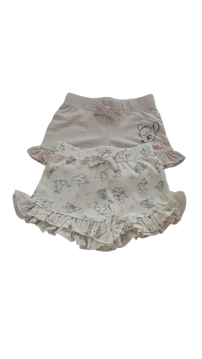 PRIMARK DISNEY BABY KISLÁNY RÖVIDNADRÁG SZETT Hover Image
