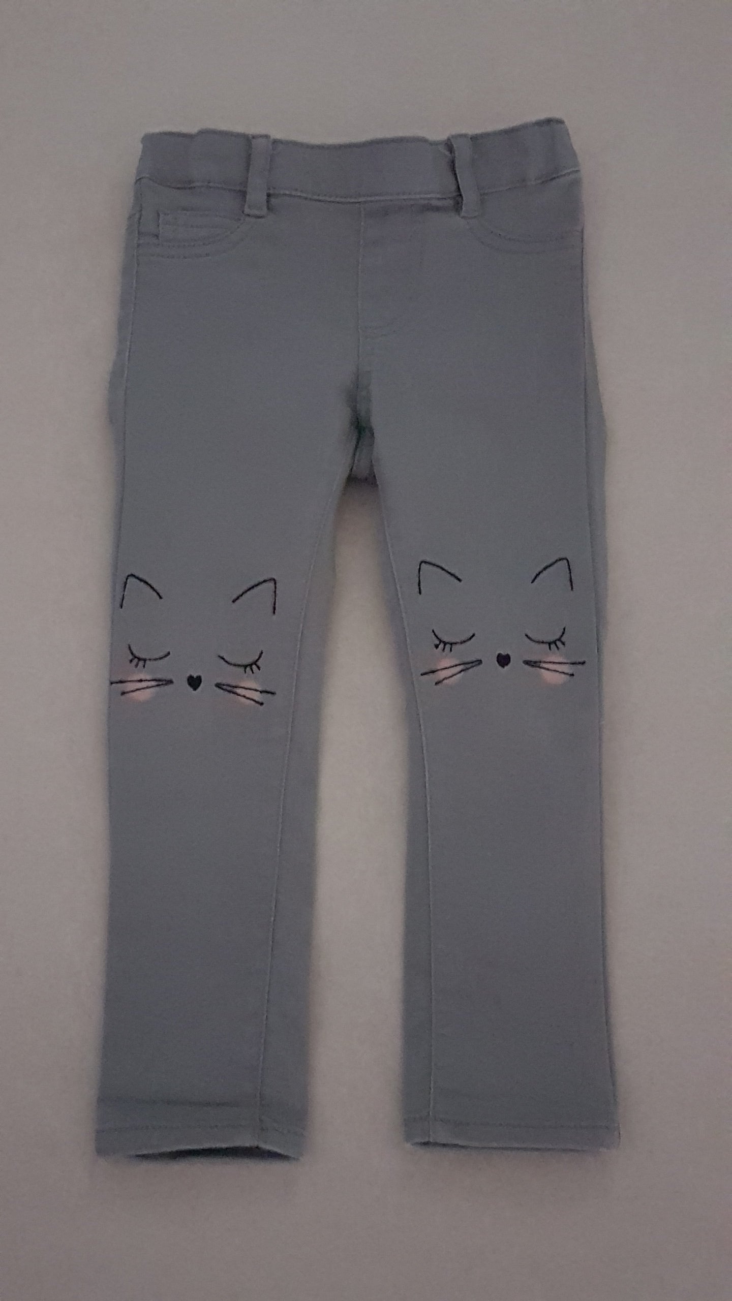 H&M CICÁS  KISLÁNY NADRÁG ÁLLÍTHATÓ GUMIS DERÉKRÉSSZEL