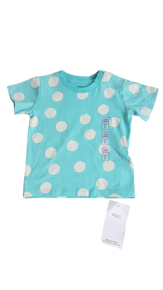 CÍMKÉS M&S KISLÁNY PÓLÓ Hover Image