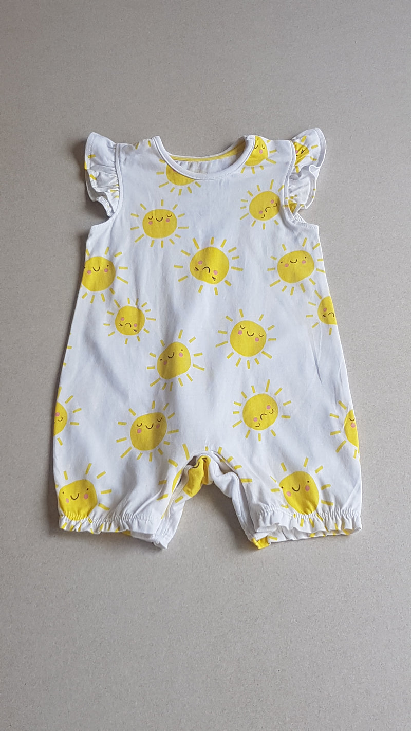 F&F ORGANIKUS PAMUT KISLÁNY PLAYSUIT