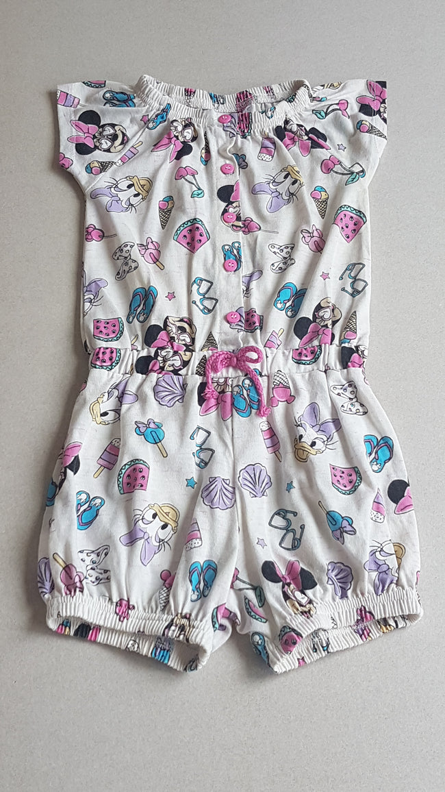 ÚJ DISNEY BABY MINNIE MOUSE KISLÁNY PLAYSUIT Hover Image