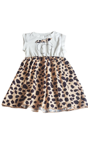 SHEIN OCELOT MINTÁS  KISLÁNYRUHA