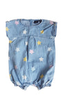 GAP PUHA DENIM  KISLÁNY  PLAYSUIT