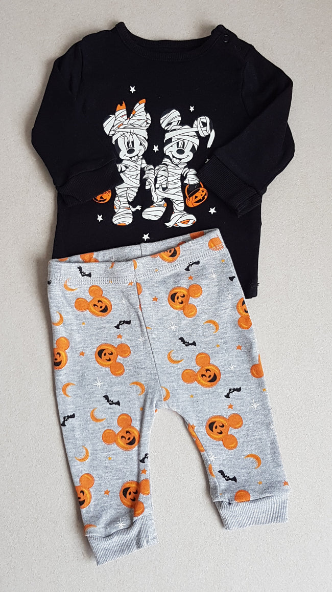 GEORGE DISNEY MICKEY MOUSE HALLOWEEN KISFIÚ SZETT Hover Image