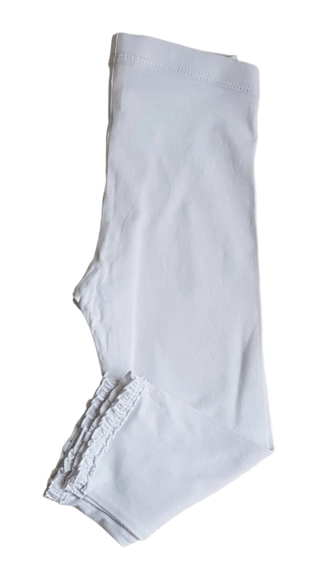 ÚJ H&M ORGANIKUS PAMUT KISLÁNY LEGGINGS Hover Image