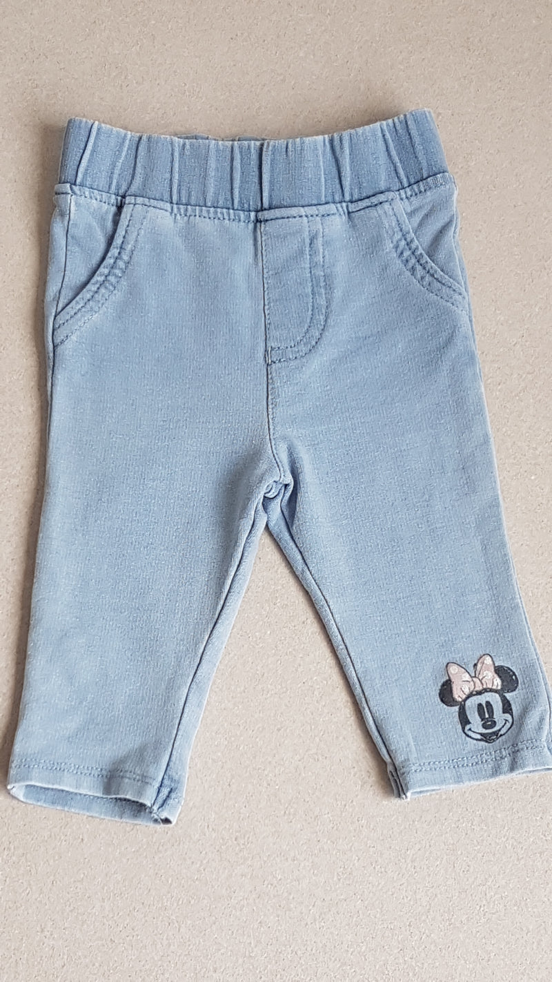 GEORGE DISNEY MINNIE MOUSE KOPTATOTT,PAMUT KISLÁNY JEGGINGS