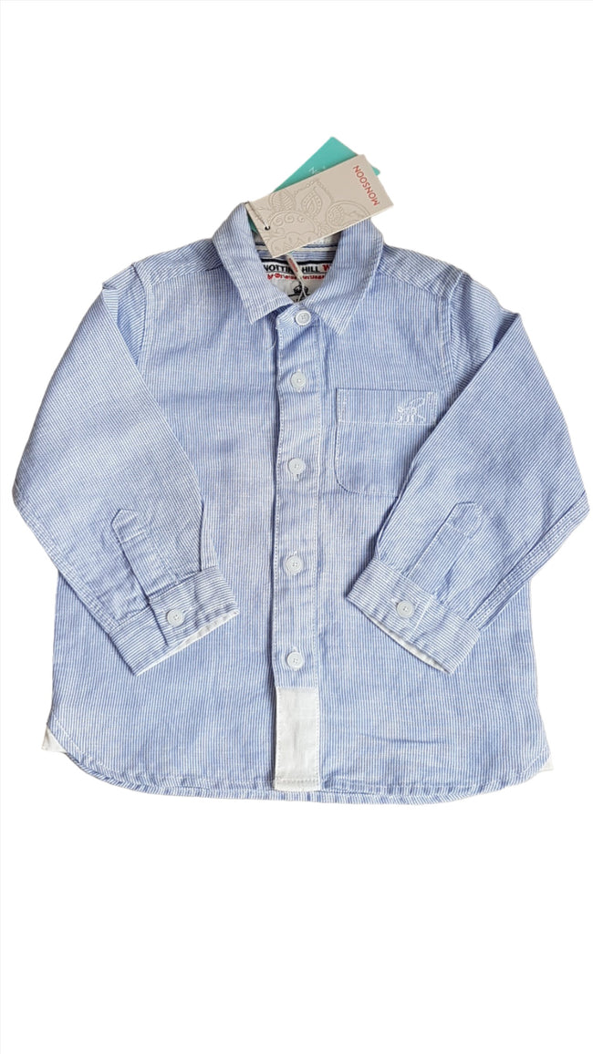 CÍMKÉS MONSOON ELEGÁNS KISFIÚ ING Hover Image