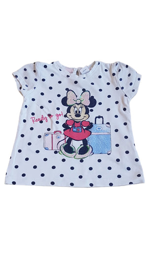 DISNEY BABY MINNIE MOUSE KISLÁNY PÓLÓ
