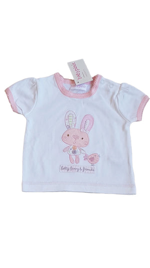 CÍMKÉS BABYPINK KISLÁNY PÓLÓ