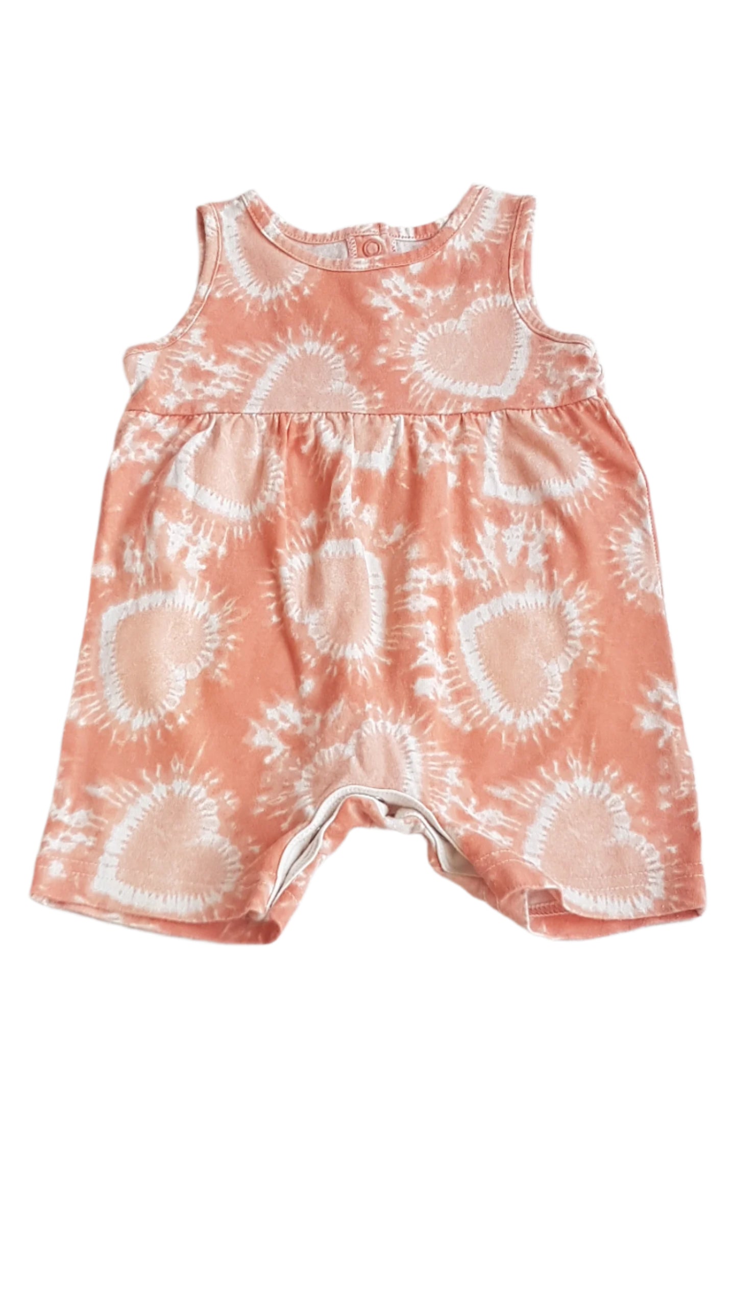 NUTMEG KISLÁNY SZÍVECSKÉS  PLAYSUIT  68