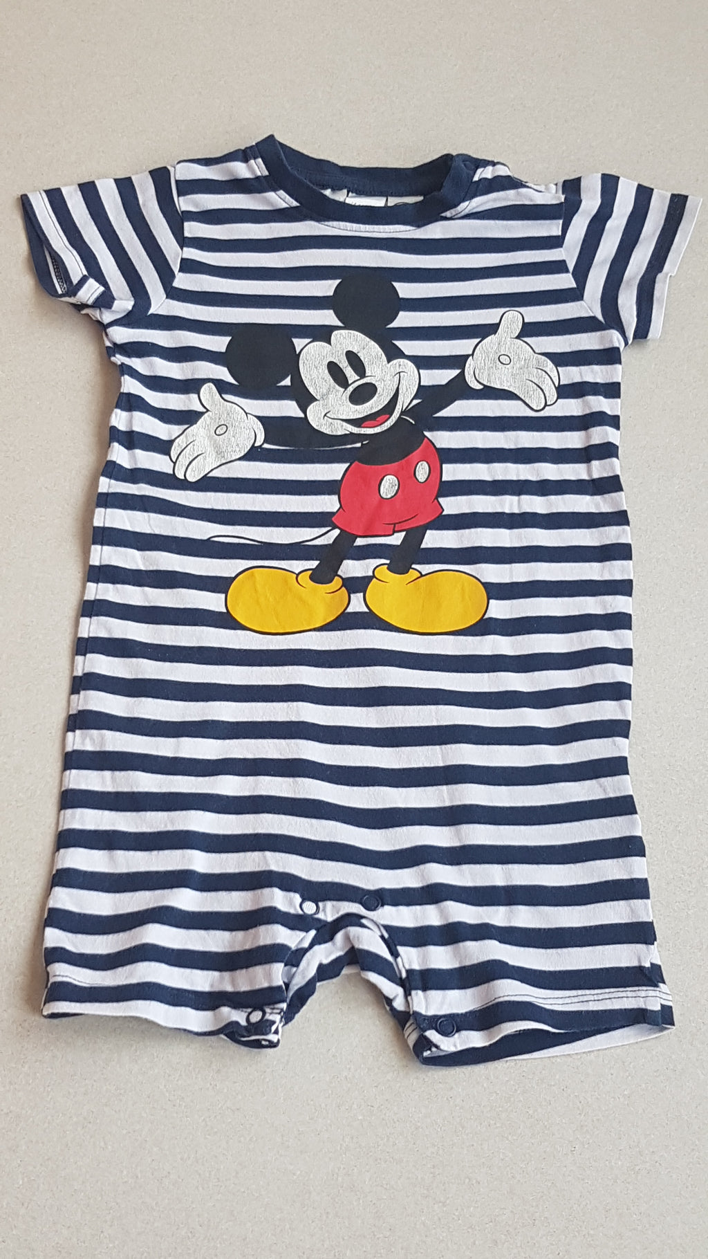 H&M DISNEY MICKEY MOUSE KISFIÚ PLAYSUIT
