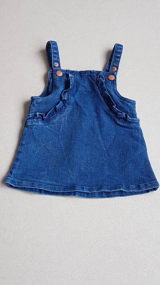 PRIMARK KANTÁROS ,KISLÁNY FARMERRUHA Hover Image