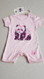 CÍMKÉS W.W.F.DESIGNER ORGANIKUS PAMUT KISLÁNY PLAYSUIT