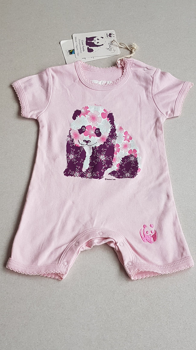 CÍMKÉS W.W.F.DESIGNER ORGANIKUS PAMUT KISLÁNY PLAYSUIT Hover Image