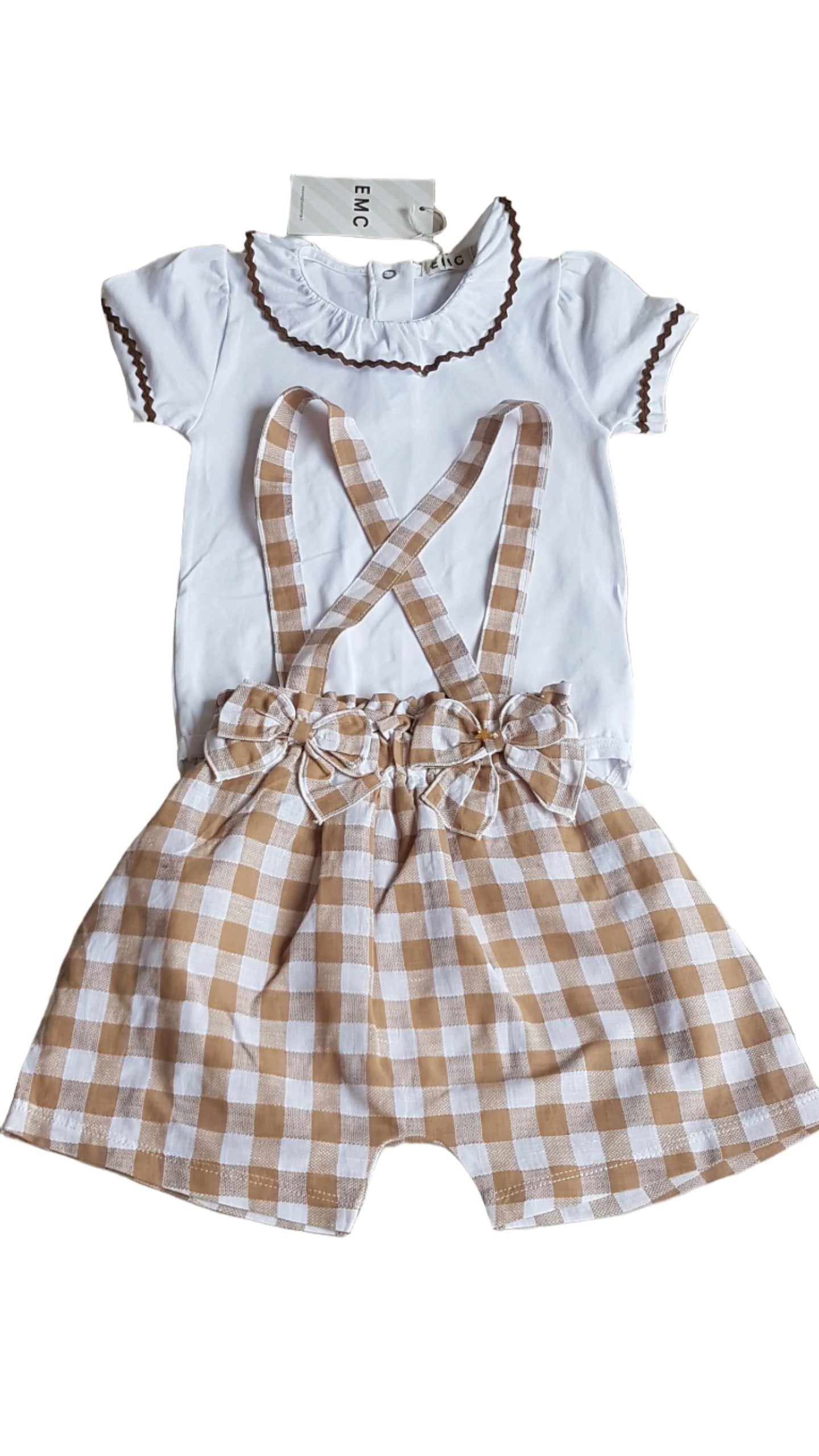 CÍMKÉS E.M.C. OLASZ DESIGNER ALKALMI KISLÁNY SZETT