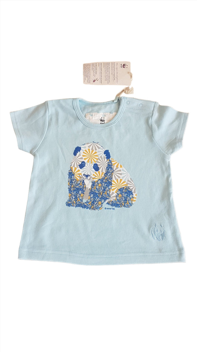 CÍMKÉS WWF DESIGNER UNISEX  ORGANIKUS PAMUT PÓLÓ Hover Image