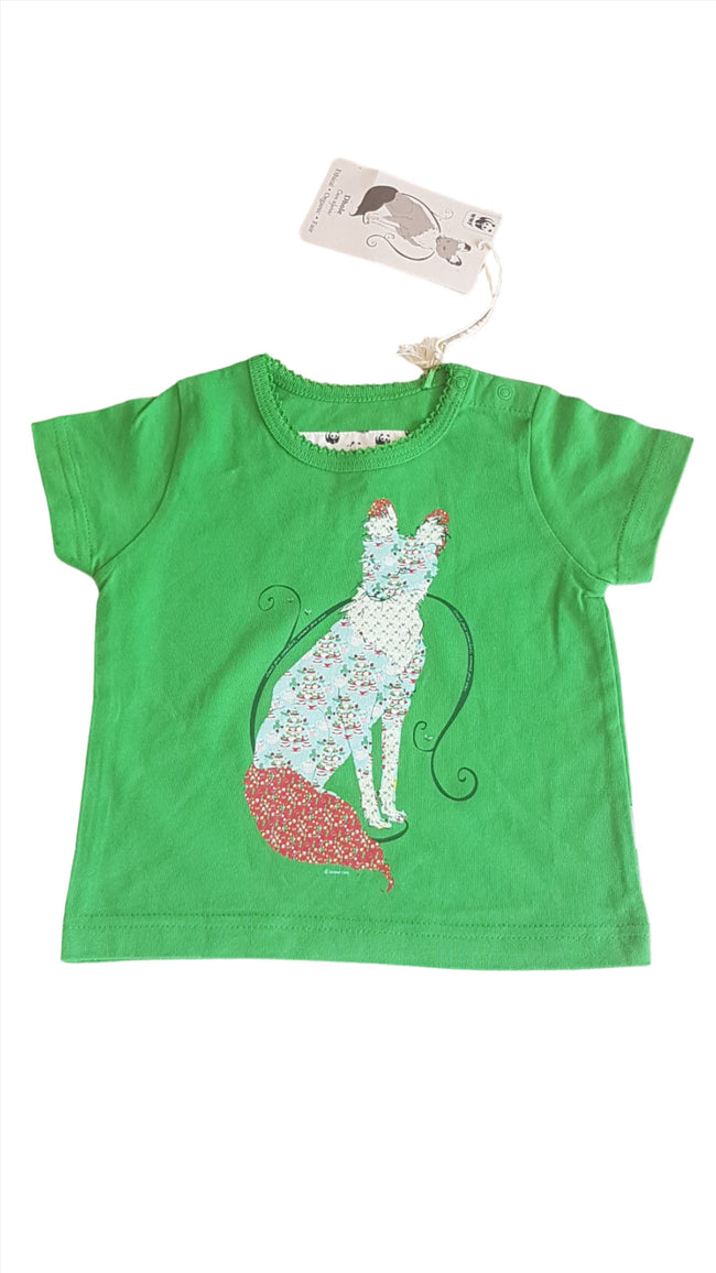 CÍMKÉS WWF DESIGNER KISLÁNY ORGANIKUS PAMUT PÓLÓ Hover Image