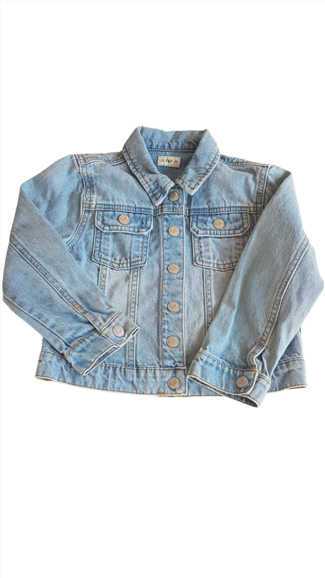 F&F KIDS KISLÁNY FARMERDZSEKI Hover Image