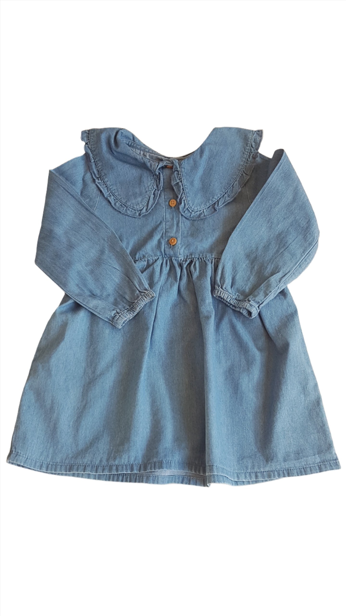 PRIMARK KISLÁNY PUHA FARMERRUHA