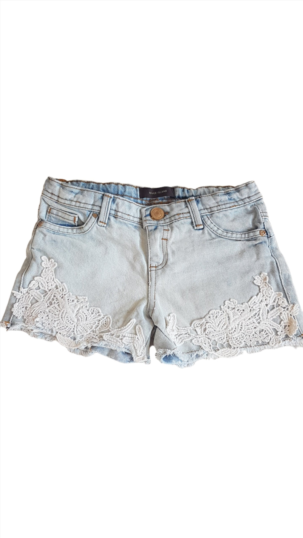 RIVER ISLAND KISLÁNY FARMER NACI ÁLLITHATÓ GUMIS DERÉKRÉSSZEL