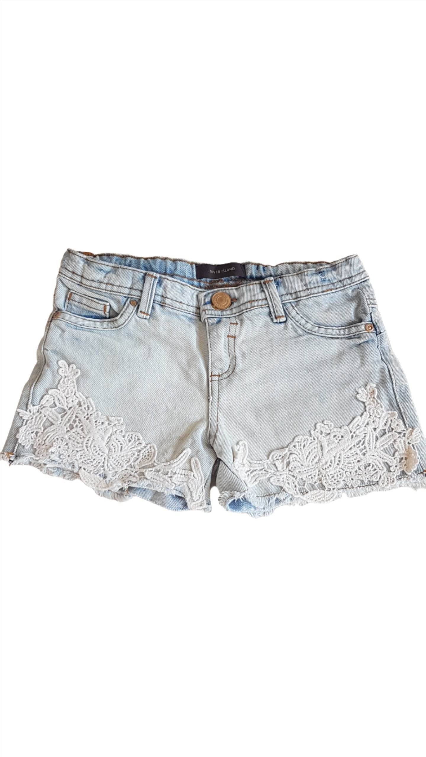 RIVER ISLAND KISLÁNY FARMER NACI ÁLLITHATÓ GUMIS DERÉKRÉSSZEL