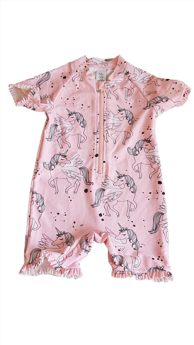 NEXT BABY UNICORN MINTÁS KISLÁNY ÚSZÓDRESSZ Hover Image