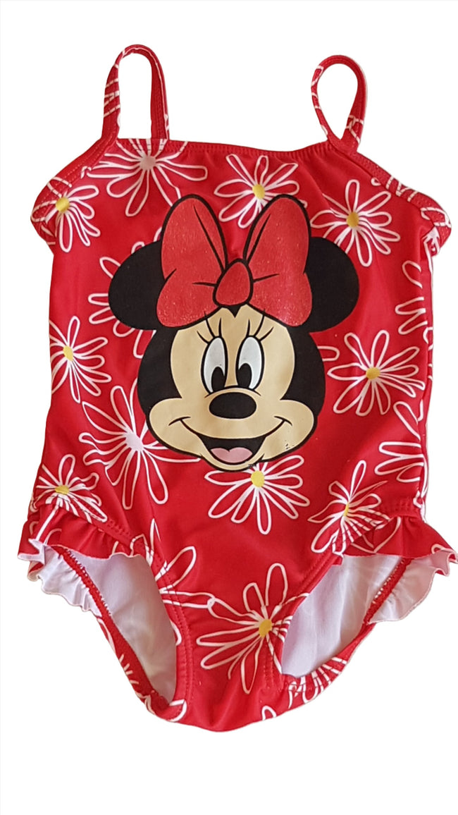 ÚJ DISNEY MINNIE MOUSE KISLÁNY FÜRDŐRUHA Hover Image