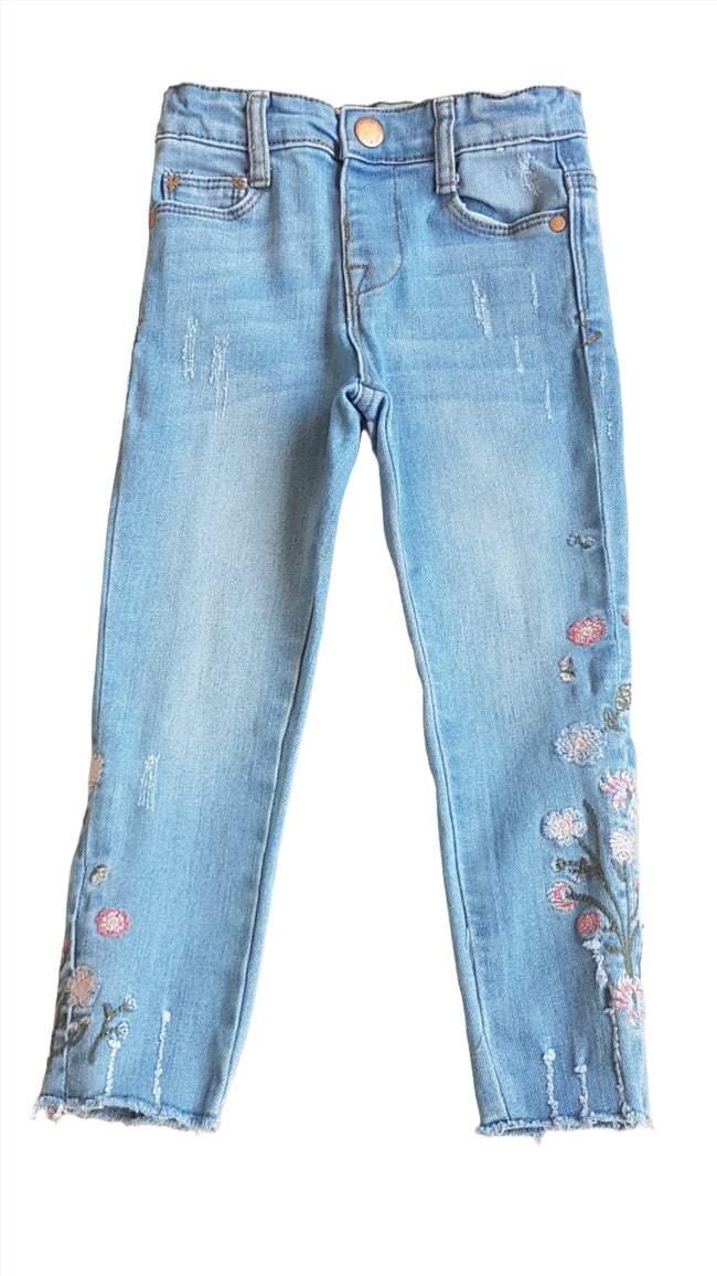 DENIM CO. KISLÁNY FARMER NADRÁG ÁLLÍTHATÓ GUMIS DERÉKRÉSSZEL Main Image