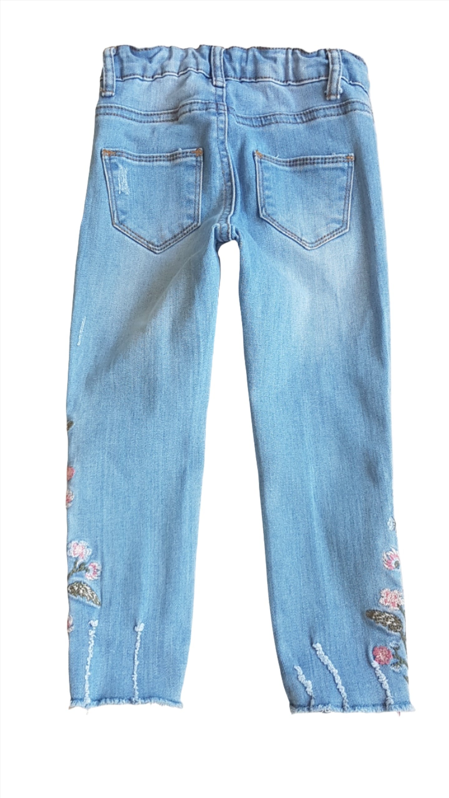 DENIM CO. KISLÁNY FARMER NADRÁG ÁLLÍTHATÓ GUMIS DERÉKRÉSSZEL