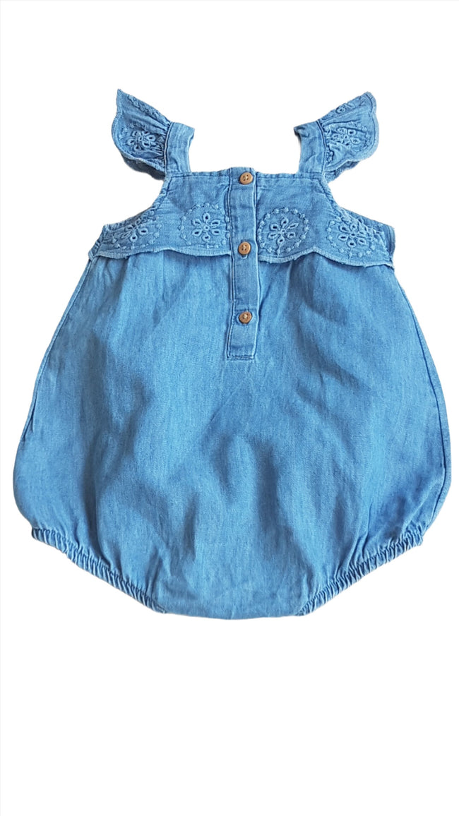 ÚJ PRIMARK KISLÁNY PUHA FARMER NAPOZÓ Main Image