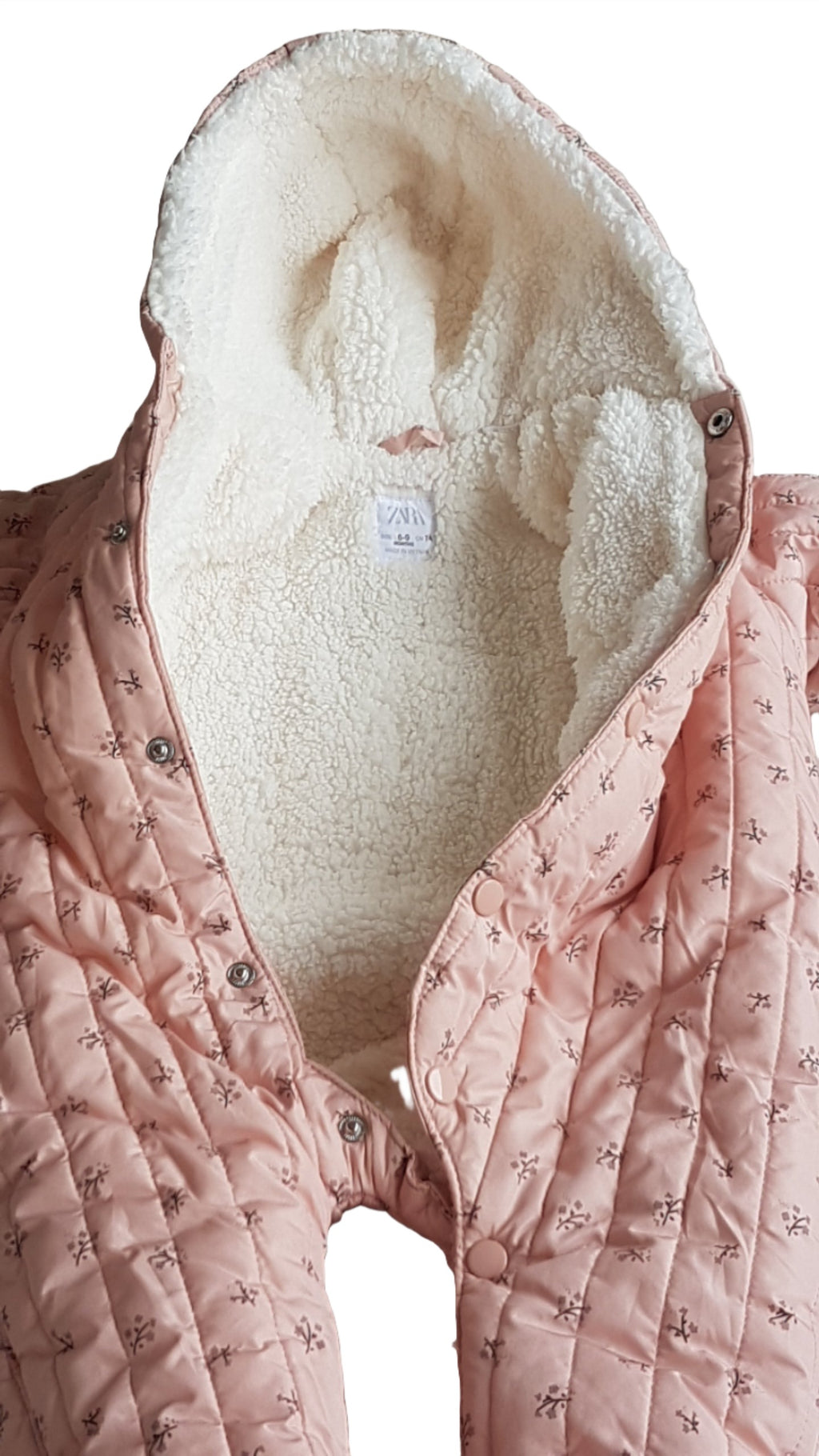 ZARA TRENDI KISLÁNY TÉLI OVERÁL 74