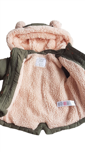 ÚJ F&F KIDS CICÁS KISLÁNY TÉLIKABÁT