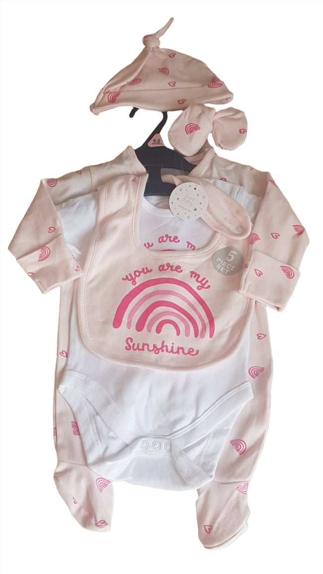 CÍMKÉS PURE BABY KISLÁNY RUGI SZETT  62 Hover Image