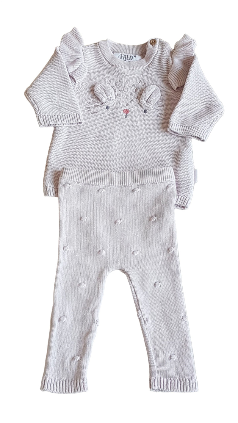 F&F KISLÁNY ORGANIKUS PAMUT SZETT 50-56