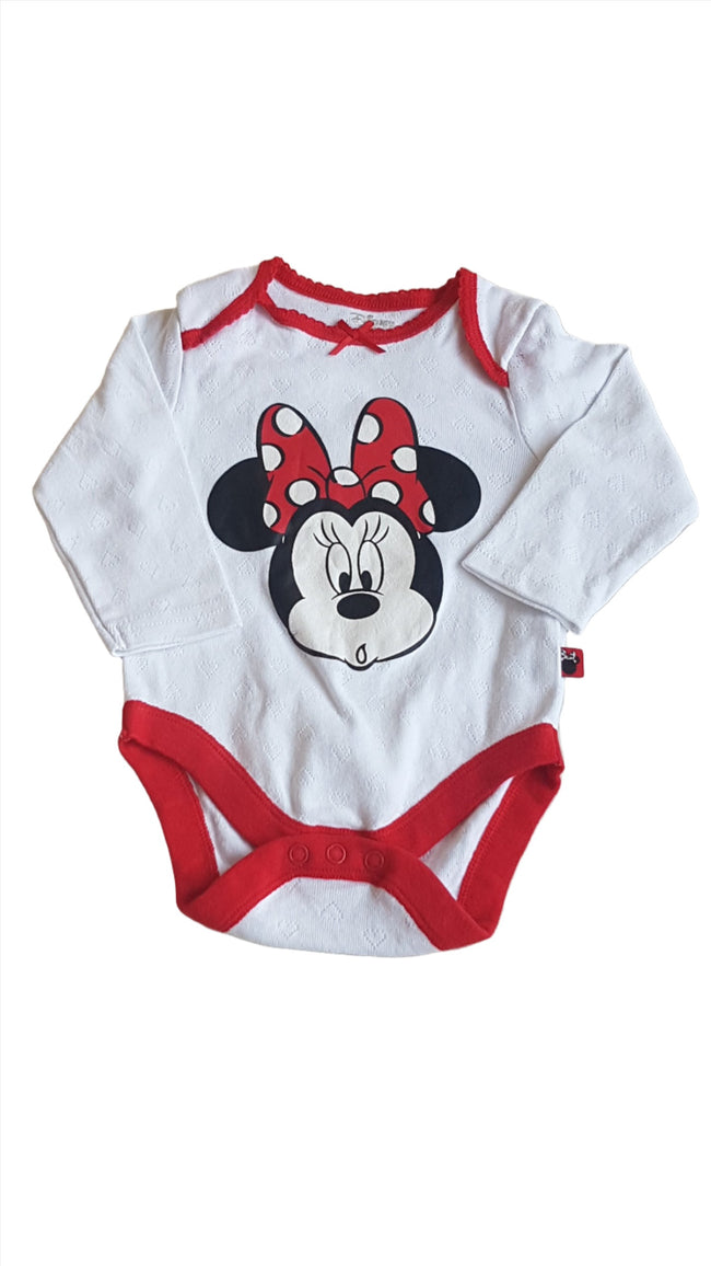 ÚJ PRIMARK DISNEY MINNIE MOUSE KISLÁNY BODY 74 Hover Image