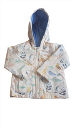 ÚJ TU KIDS UNISEX SAFARI MINTÁS ESŐ & SZÉLKABI 74-80