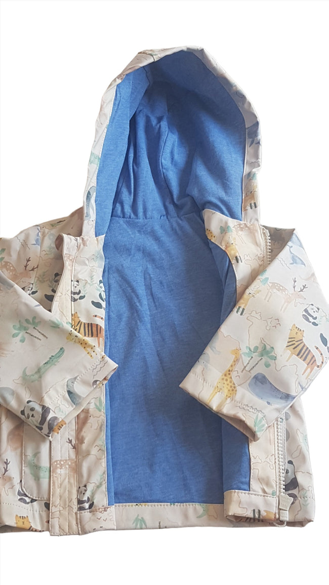 ÚJ TU KIDS UNISEX SAFARI MINTÁS ESŐ & SZÉLKABI 74-80 Main Image